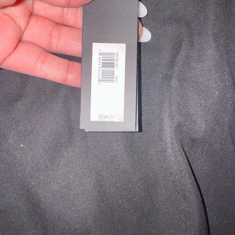 Banana Republic Black Sleeveless Peplum Midi Dress - Picture 6 of 6